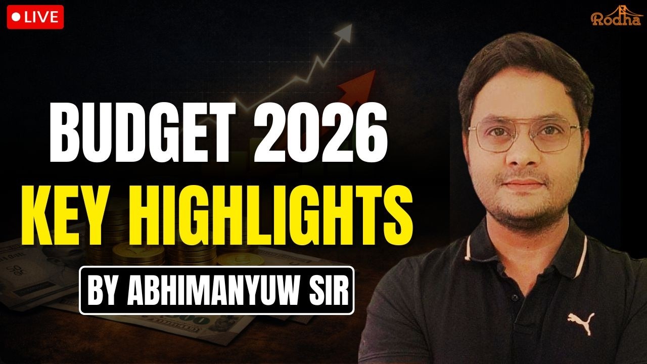 Union Budget 2026-27: Key Highlights & Complete Analysis| India | Abhimanyuw Sir Rodha