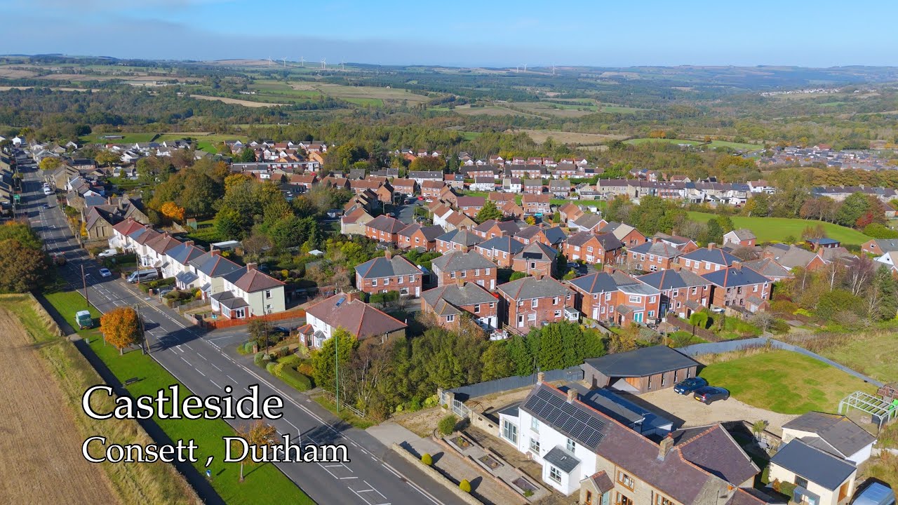 🛸 Flyby Over Castleside, Consett 🛸