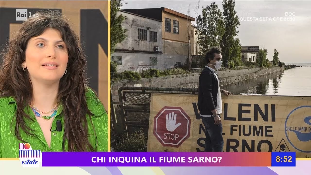 Sarno: il fiume diventato fogna - Unomattina estate 10/06/2025