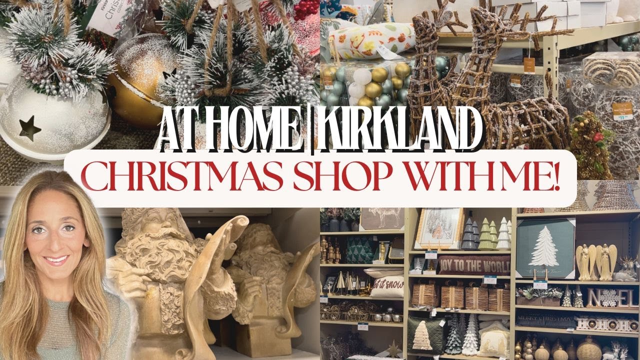 CHRISTMAS&nbsp;SHOP&nbsp;WITH&nbsp;ME&nbsp;AT&nbsp;HOME! | KIRKLANDS CHRISTMAS&nbsp;DECOR | CHRISTMAS&nbsp;DECORATING IDEAS