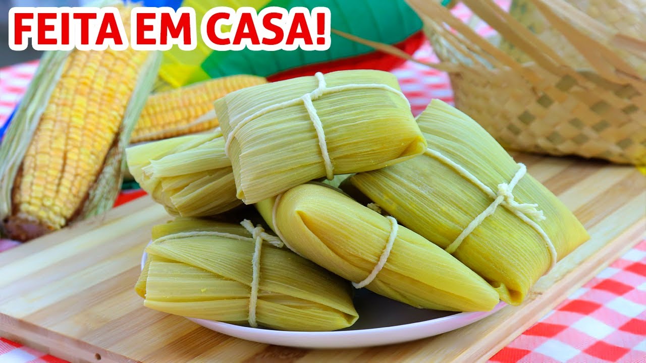 Pamonha Tradicional Caseira De Liquidificador | Receita