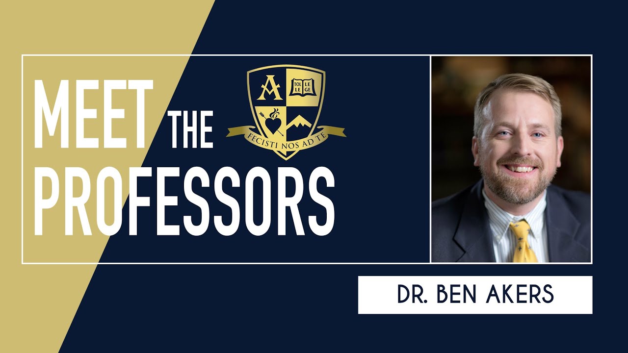 Meet the Professors | Studying Scripture for the Sake of Charity