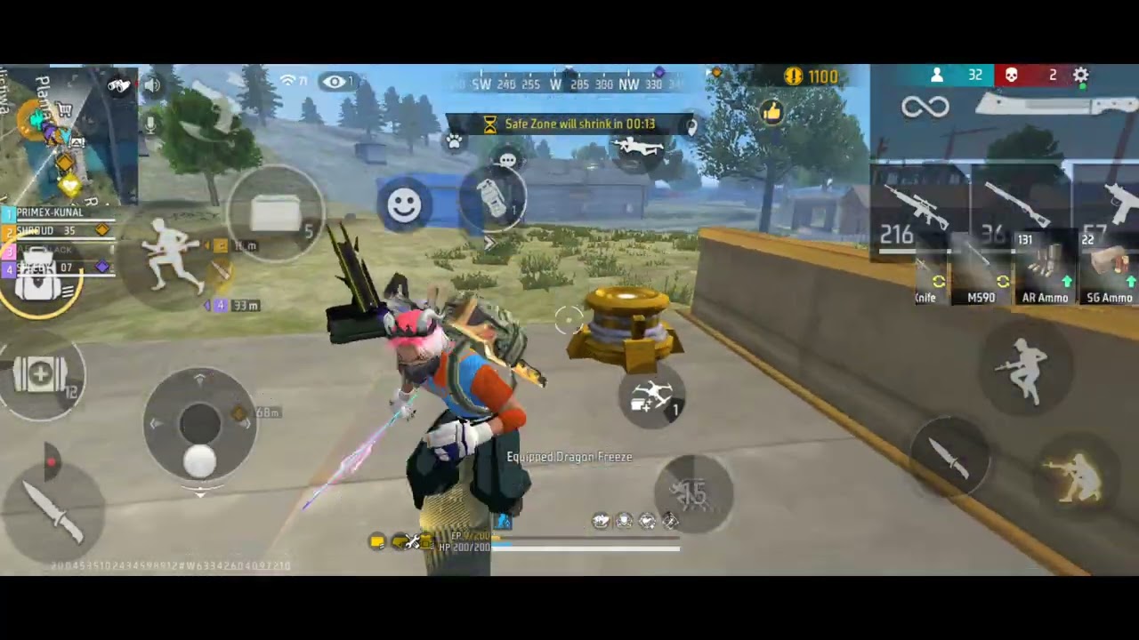Turnament raw pov of  10k grand finale match #pahadigaming #totalgaming #freefiremax 