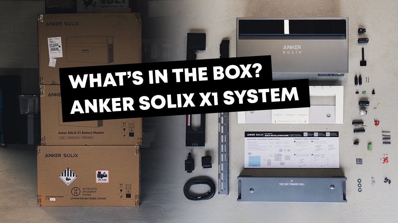 Unboxing the Anker SOLIX X1