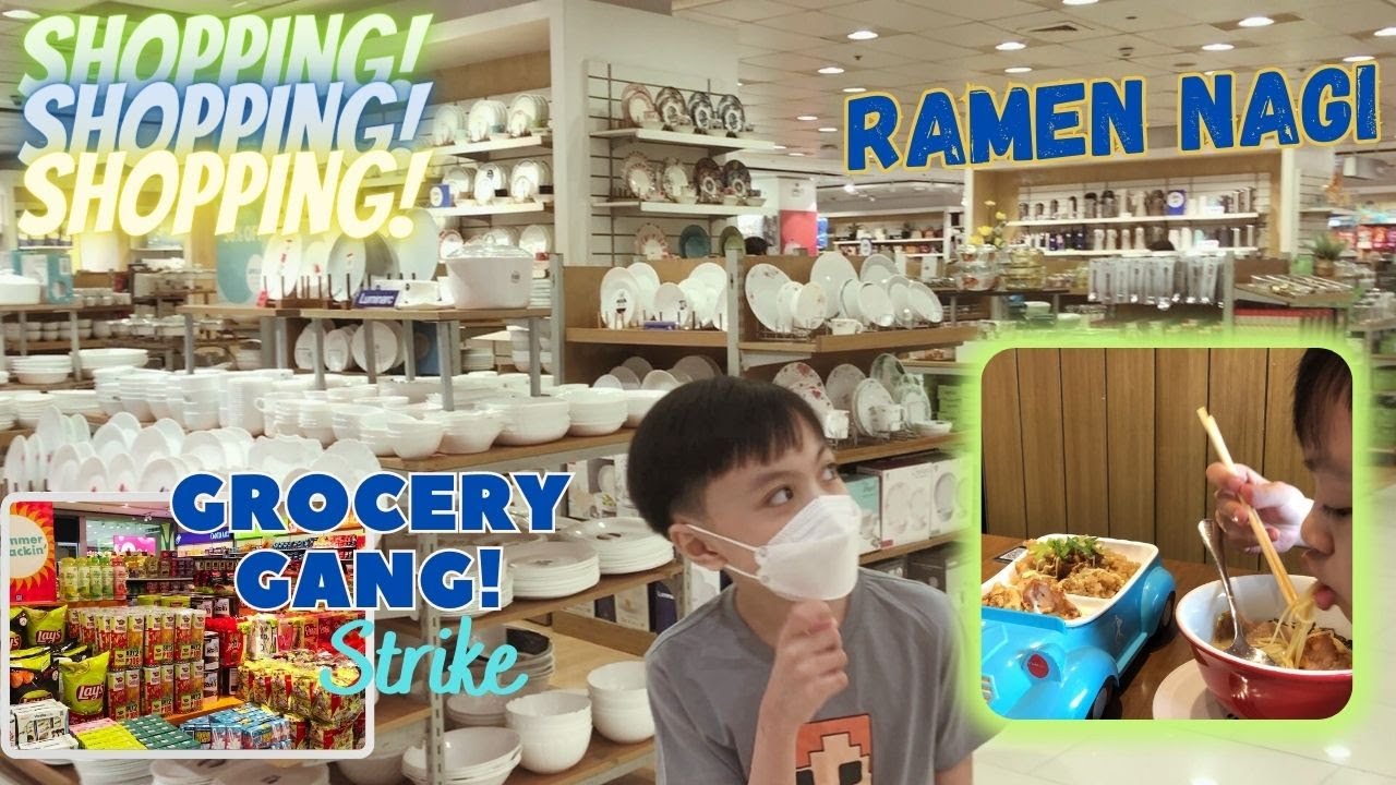 GROCERY + WINDOW SHOPPING + ETHAN'S NEW HAIRCUT