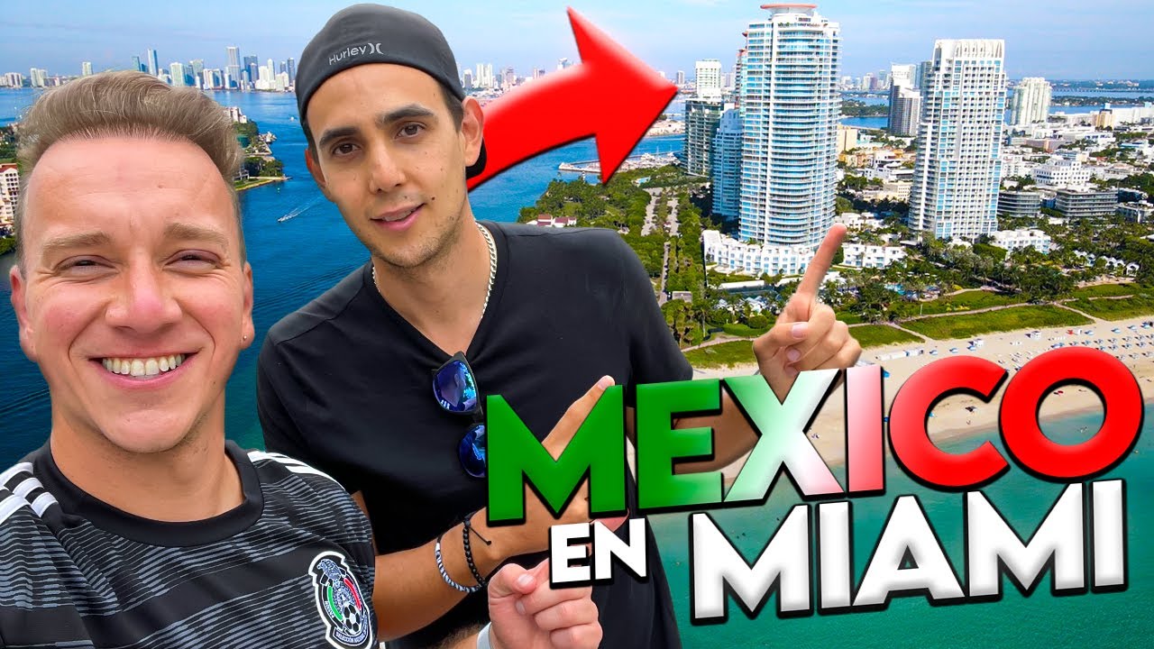 ASI VIVEN LOS MEXICANOS EN MIAMI - Oscar Alejandro ft. @RaulitoConoce