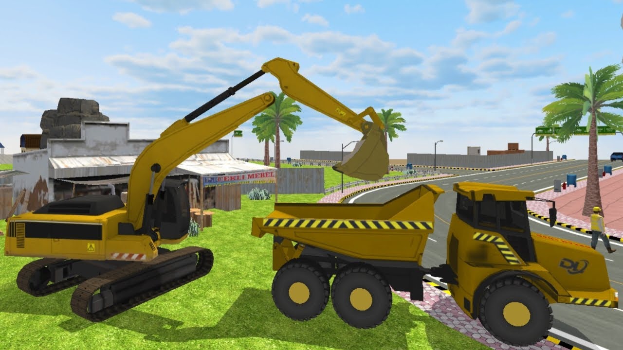 3D Building House games- Building Construction Game 3D- Video game Construction -Android Gameplay