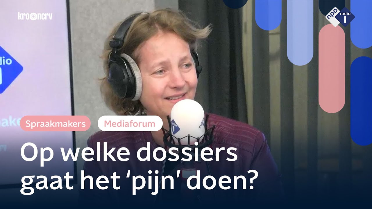 Wat blijft er overeind van het coalitieakkoord? 'De details gaan echt nog veranderen' | Mediaforum