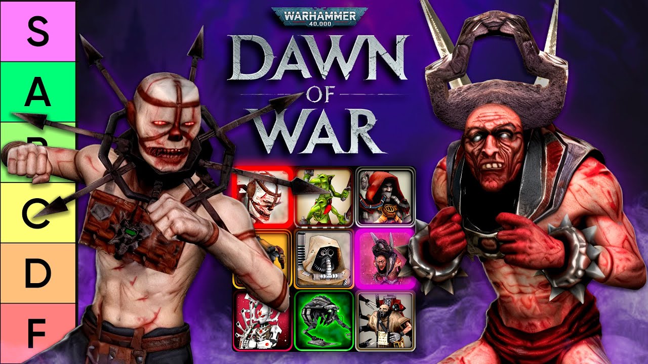 ТИР-ЛИСТ СТРОИТЕЛЕЙ DOW | Warhammer 40000: Dawn of War