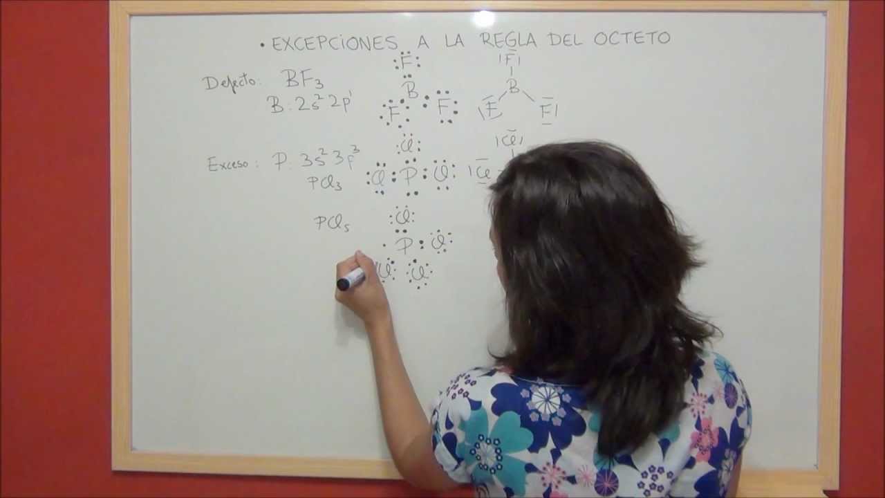 QUIMICA Enlace covalente   Excepciones a la regla del octeto