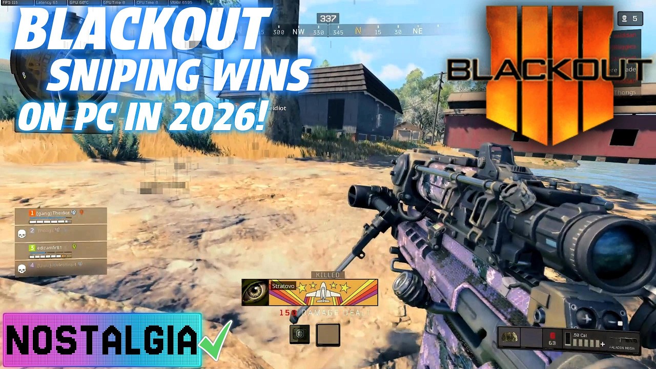 Blackout Sniping Wins on PC in 2026!