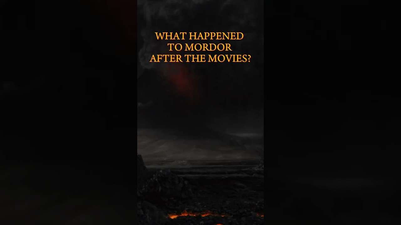 MORDOR AFTER THE LORD OF THE RINGS? #lotr #tolkien #lordoftherings