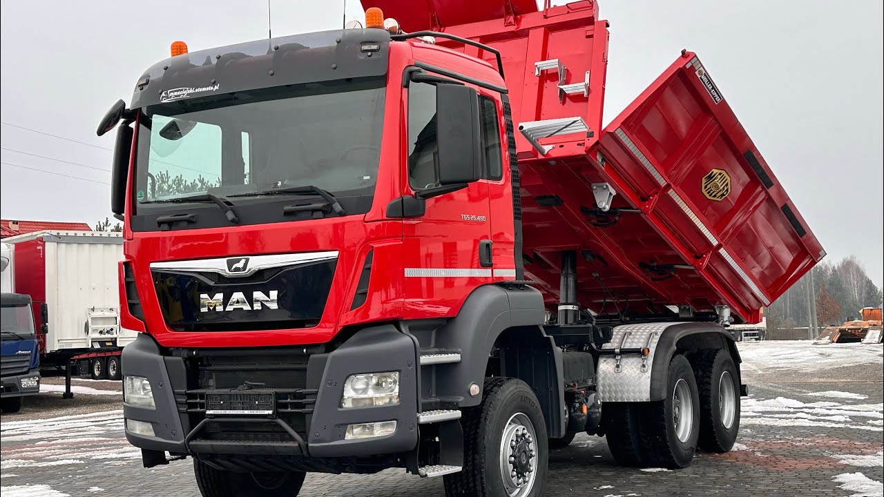 MAN TGS 26.460 6x6 2017