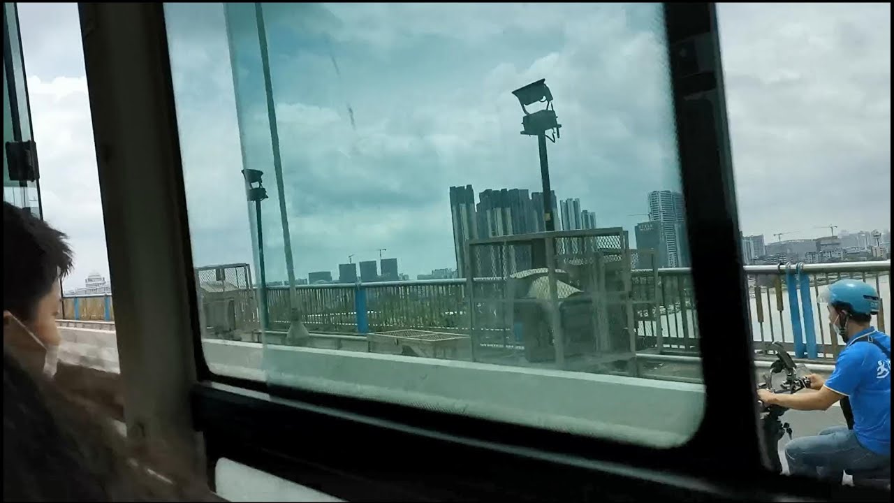 Guangzhou From a Bus Window: Cotton-Candy Clouds Over the Western Gateway | June 2022