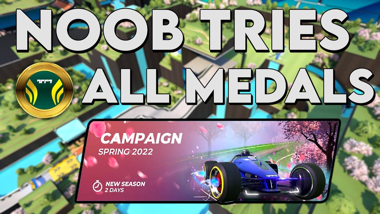 Can a BEGINNER get ALL AUTHOR medals in Trackmania
