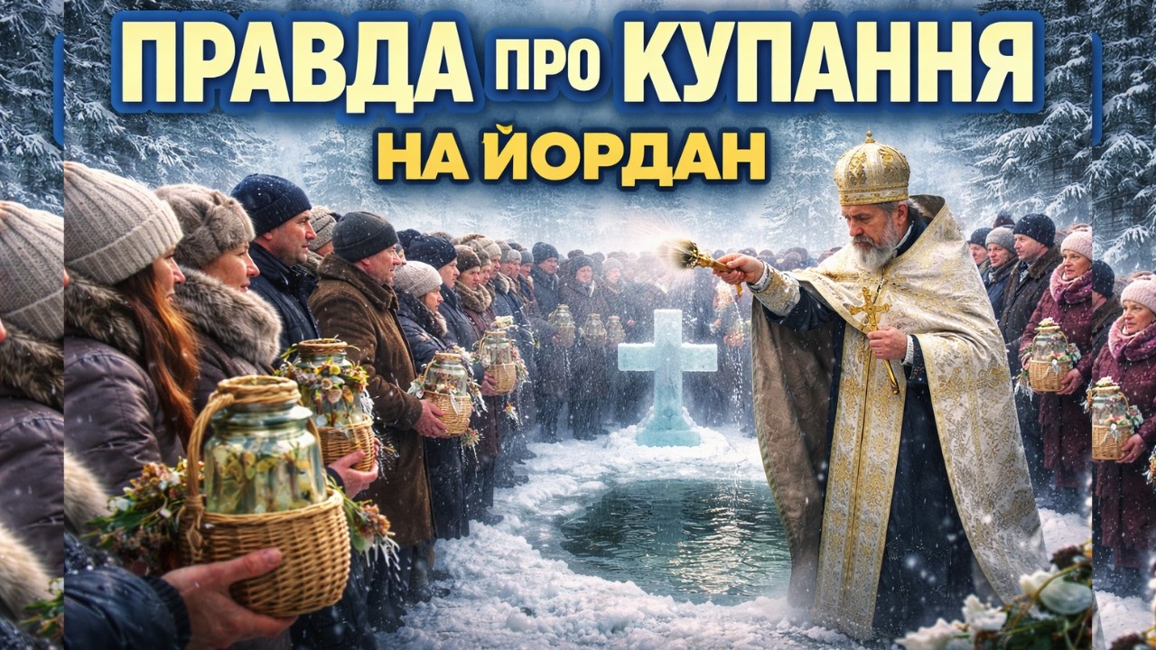 НАС ДУРИЛИ? Вся правдв про Водохреща в Україні