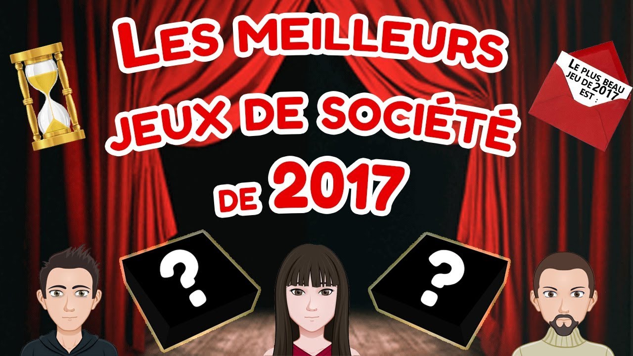 Les meilleurs jeux de société de 2017 - Les Sabliers d'Or !