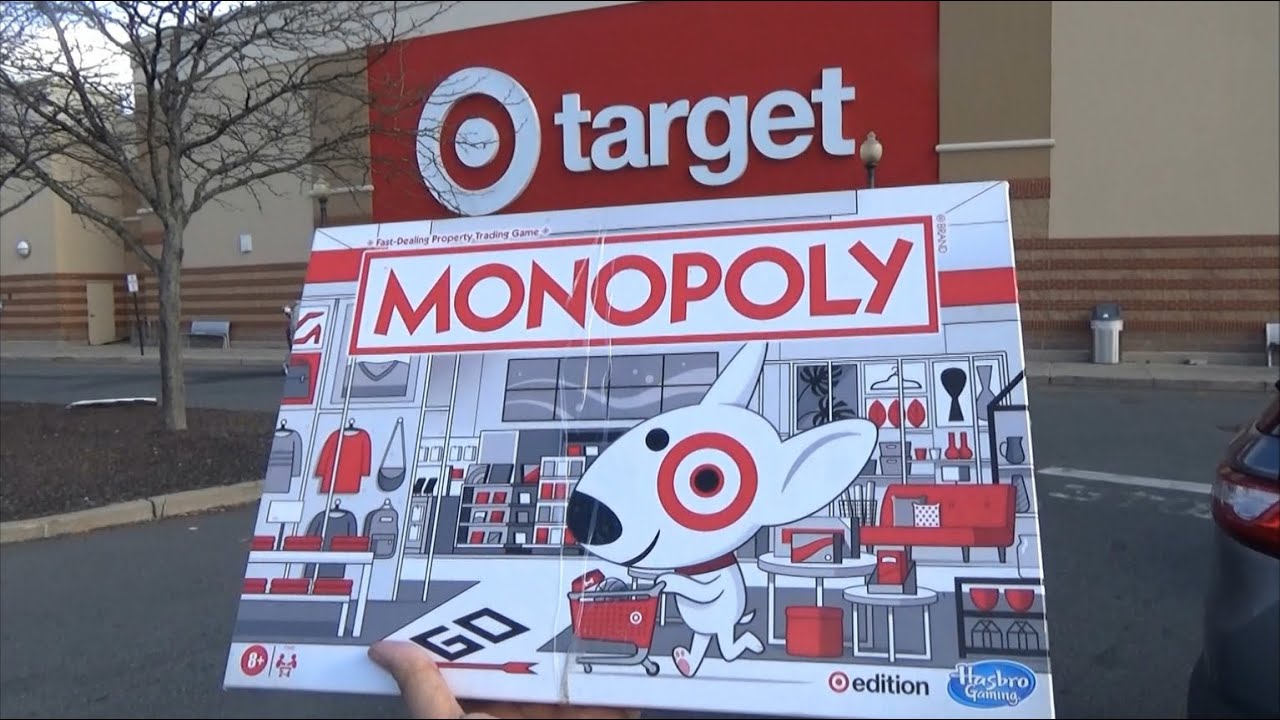 Target Sighted, Deals Hunted - Monopoly: Target Limited Edition Game by Hasbro Gaming