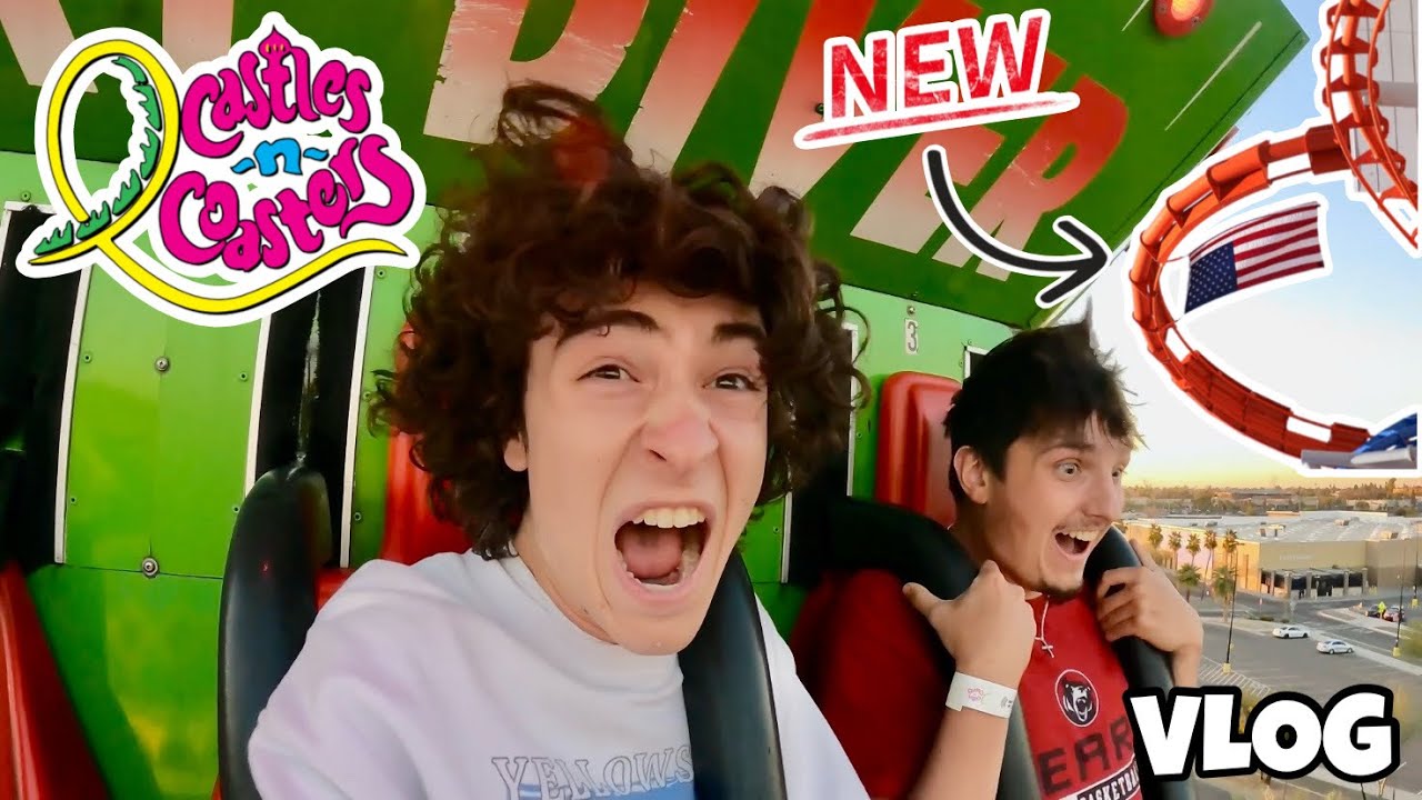 Arizona’s CRAZIEST Thrill Rides?! Castles N’ Coasters - ft. Mattel Adventure Park | VLOG [2025]