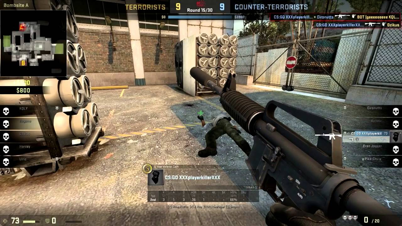 CS:GO Pommin purkaus RUSH