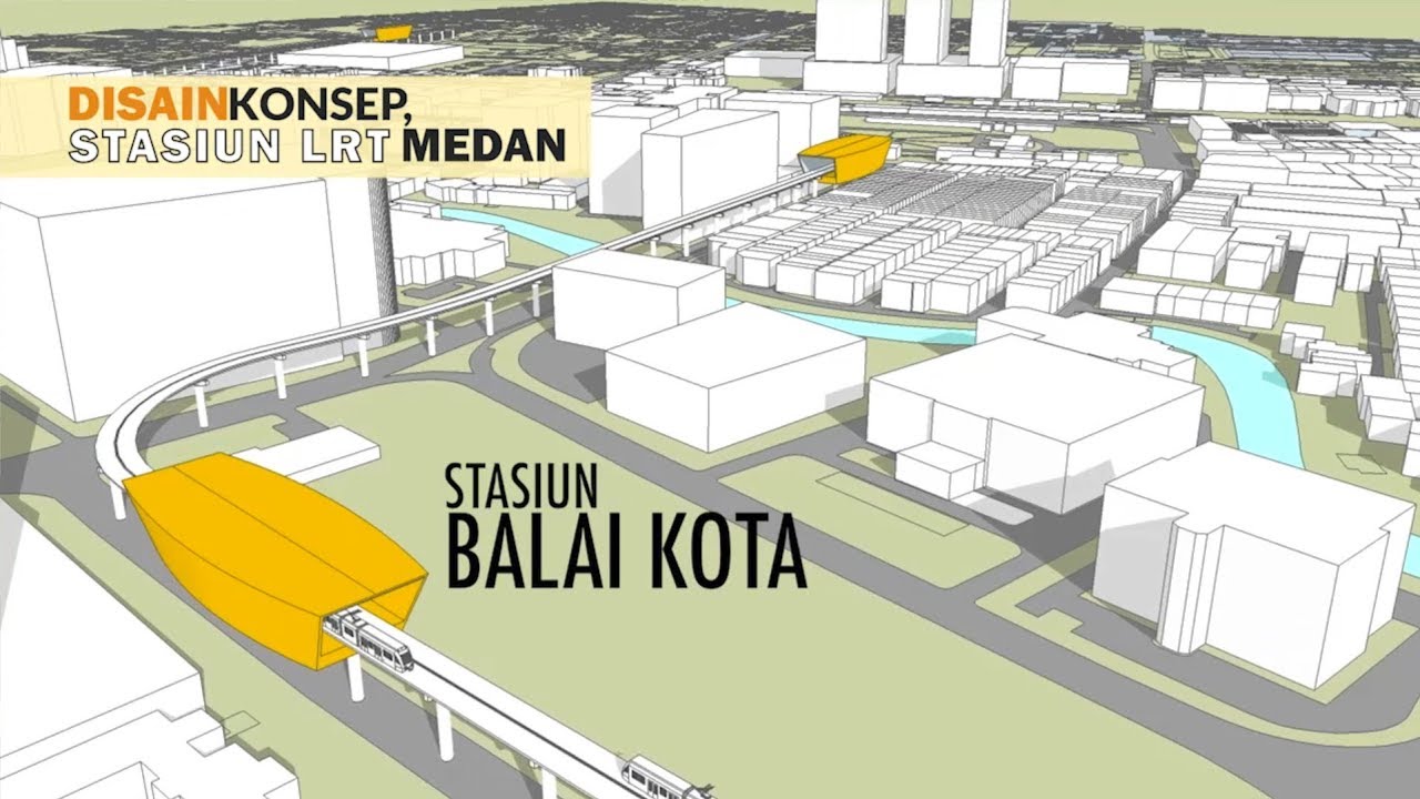 Pembangunan LRT di KOta Medan