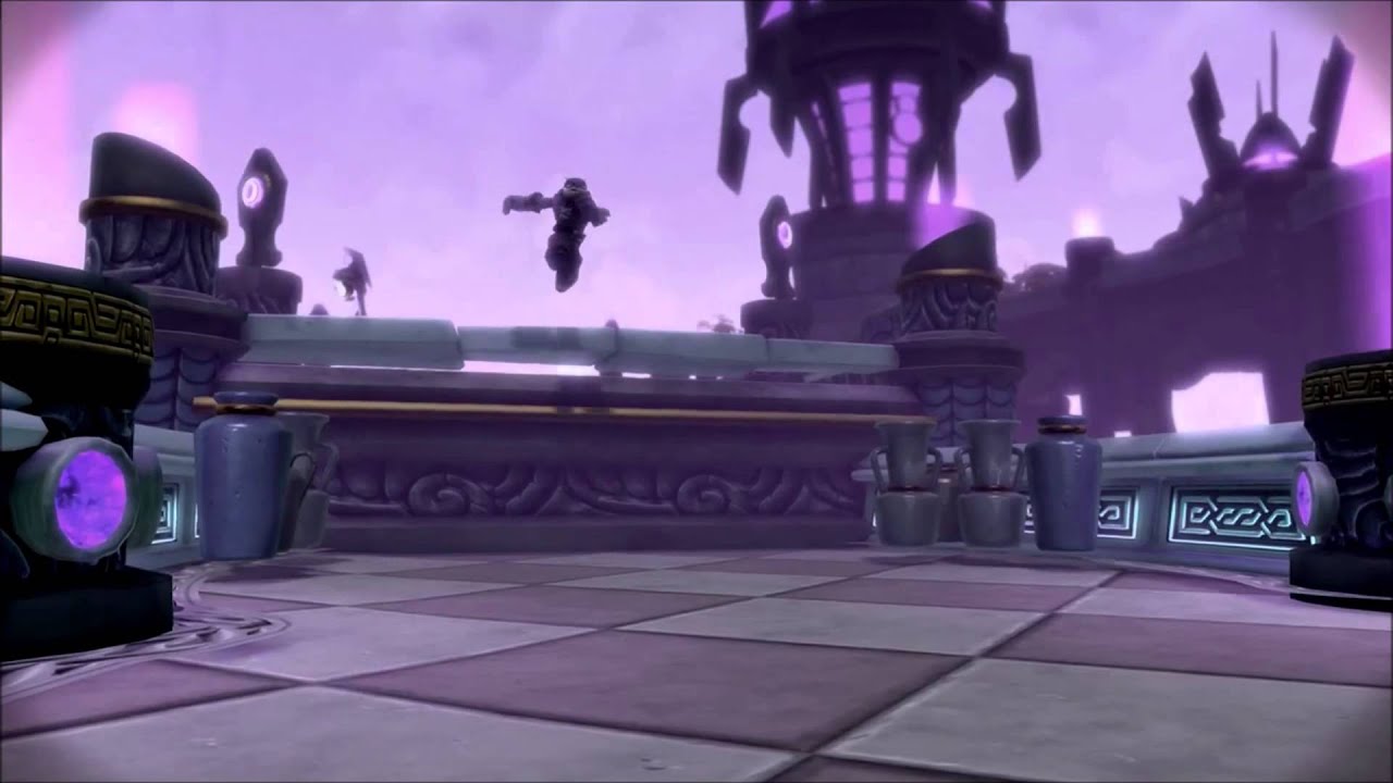 Skylanders Trap Team light and dark element characters with different songs