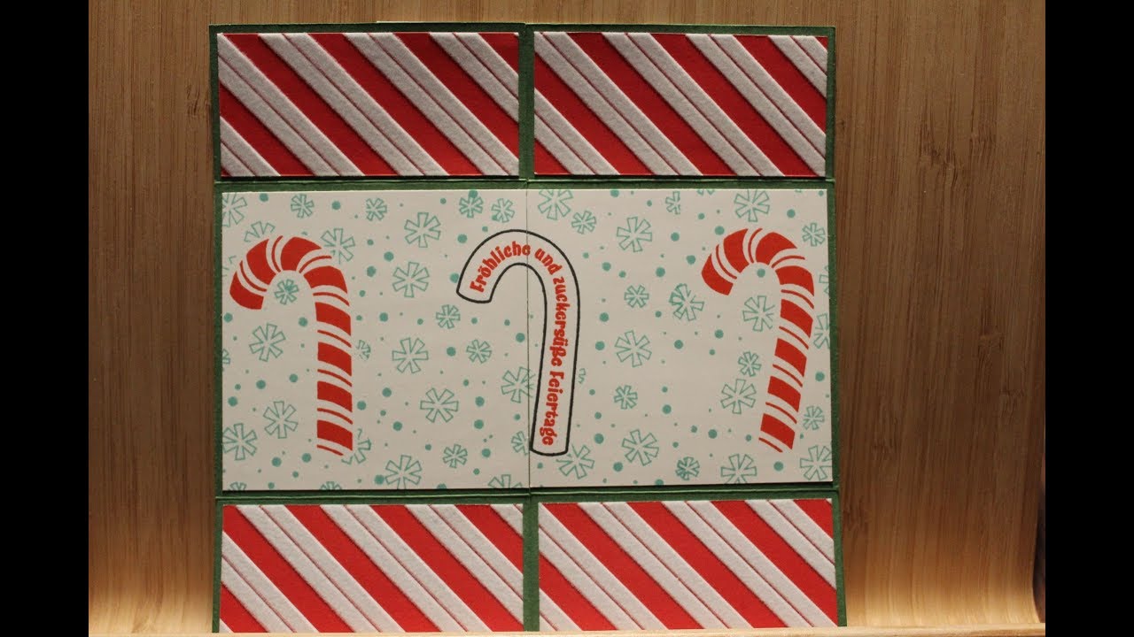 Weihnachts Endloskarte (Never Ending Card) Stampin UP!!
