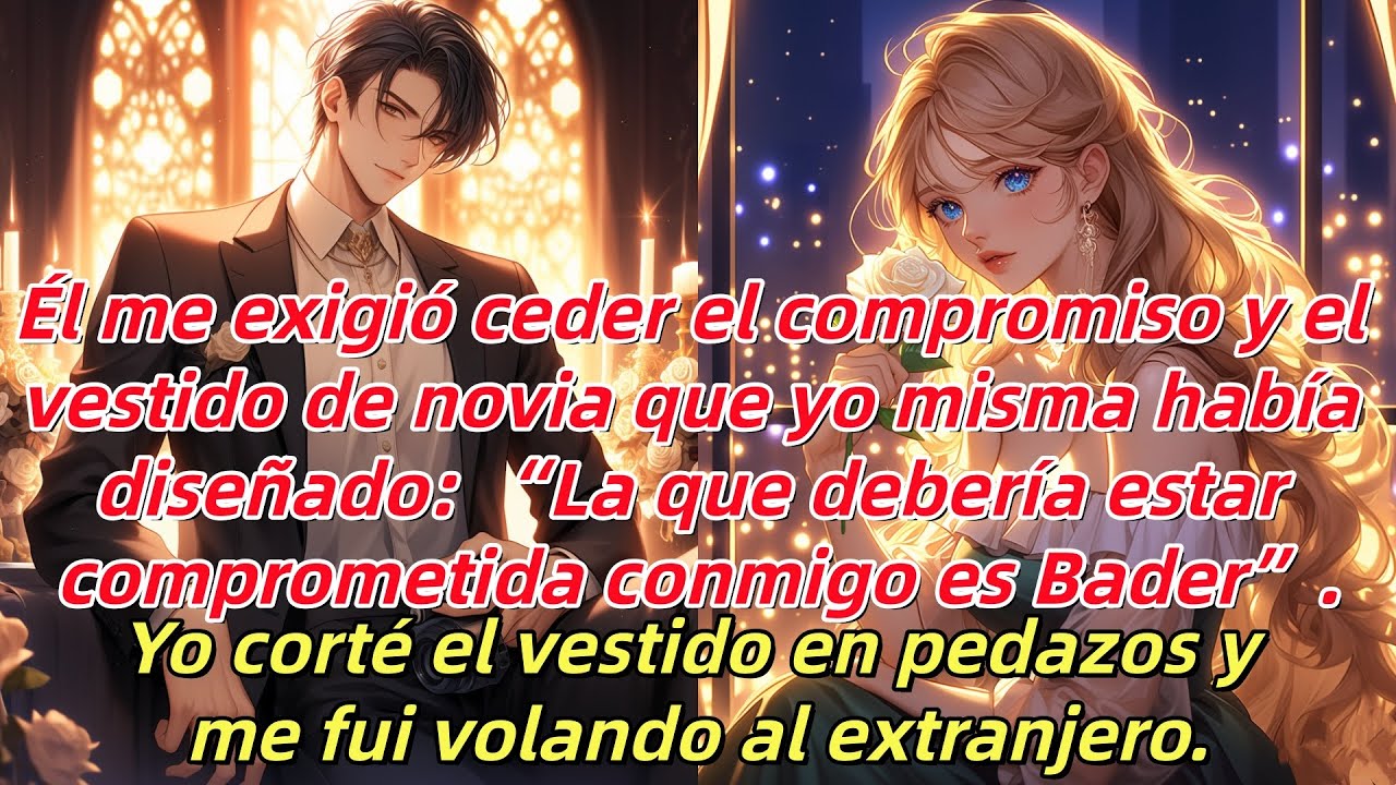 📕Me pide ceder el compromiso:«Mi prometido debía ser Bader.»—rompo el vestido,me voy al extranjero.