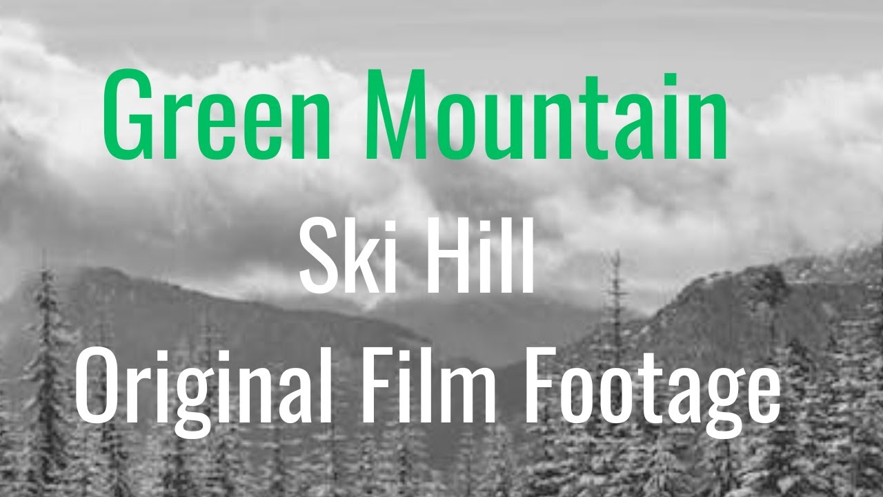 Green Mountain Ski Hill, 1961