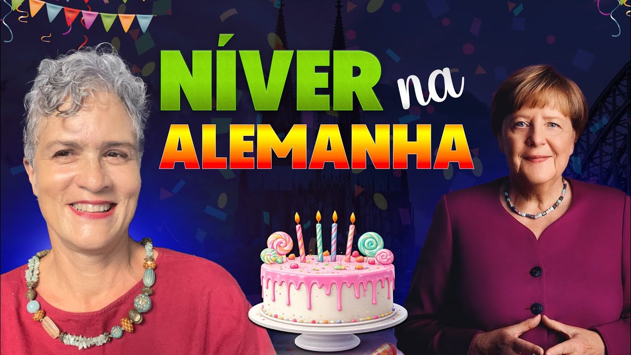 Aprenda a dizer feliz aniversário em alemão! 🎂🎇🕯️