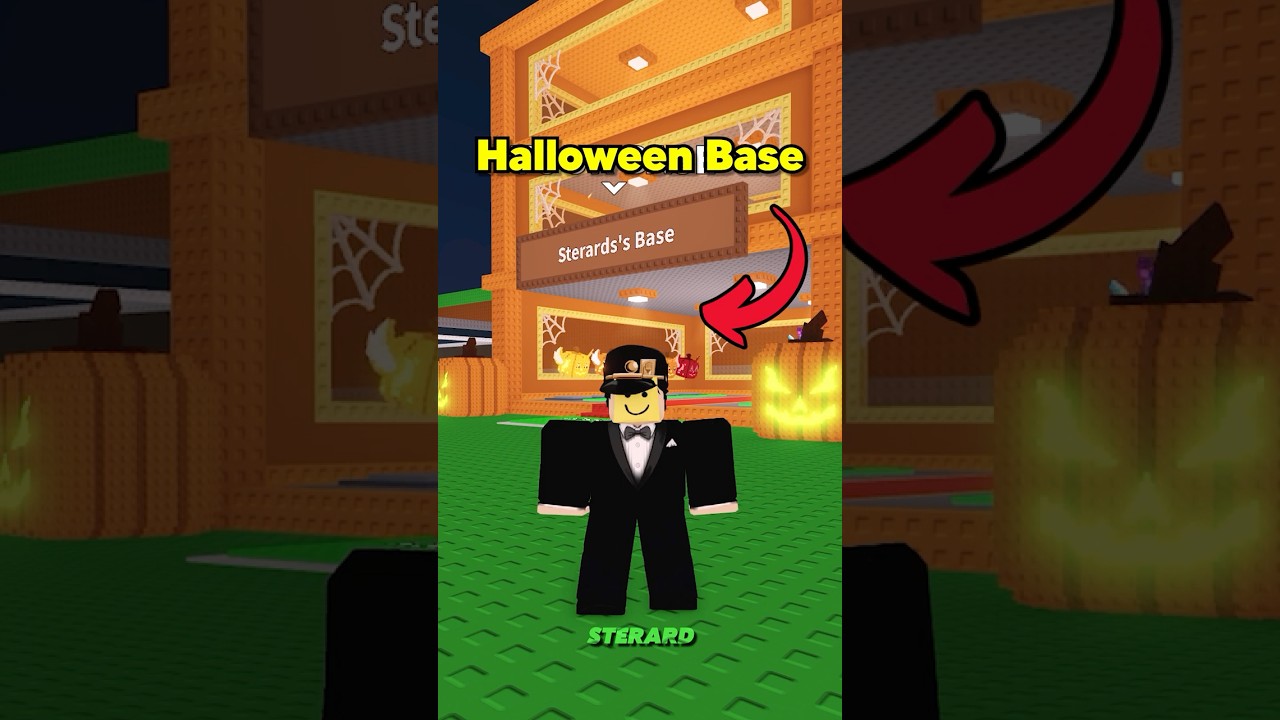 Легкая база для Хэллоуина #roblox #stealabrainrot