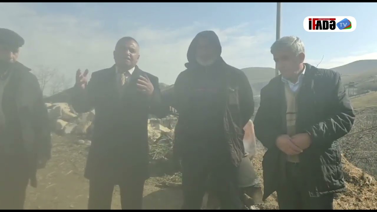 Goranboy r. Gülzarlar kəndi.  Kapitan Qorçuyev Cəfərin dəfni. Məkanın cənnət olsun cənab kapitan.