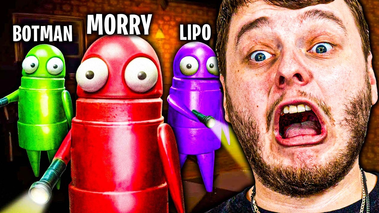 4 IDIOTI VS HOROROVKA | REPO | Morry&@LipoGames.&@ZurysHraje&@BowTeaG