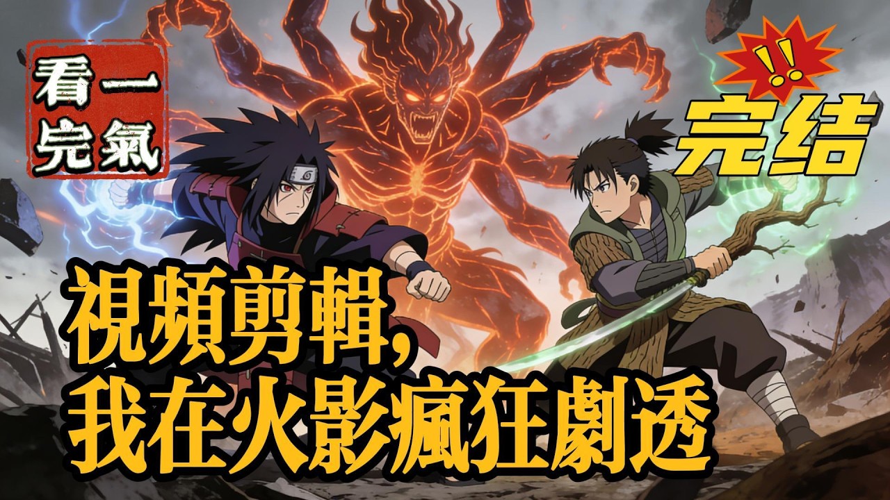 💥💥💥完结！《火影：我在火影疯狂剧透》叶言日常剪辑的视频能够被火影世界里的人看到！只要制作短视频，引起热度就能获得各种能力奖励……#日本动漫#漫画解说#火影忍者#岸本斉史#有声漫画#爽文