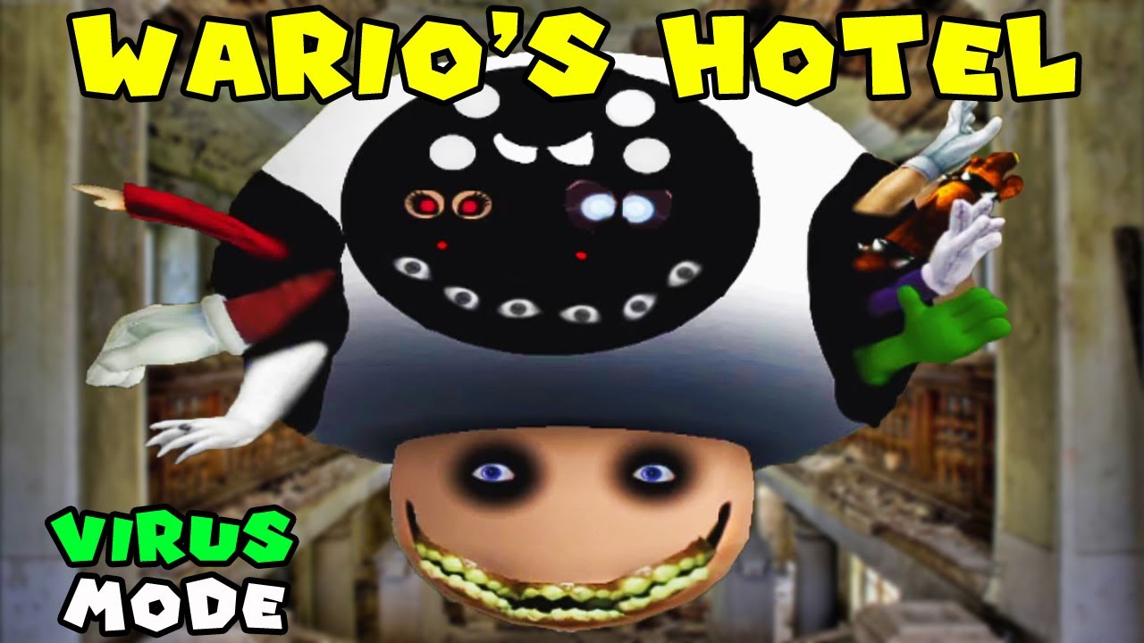 MUSHROOM PUKE IS ONE UGLY SUCKER!! WARIO'S HOTEL - VIRUS MODE NIGHT 6 & 7 + EXTRAS