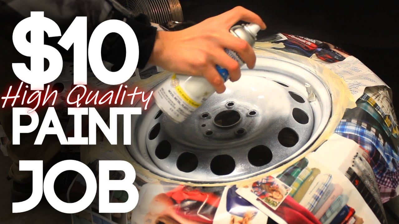 Painting Wheels for UNDER $10! (Budget Paint Job Tutorial)
