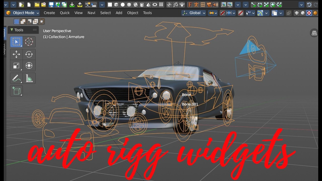 Bforartists auto rigg widgets