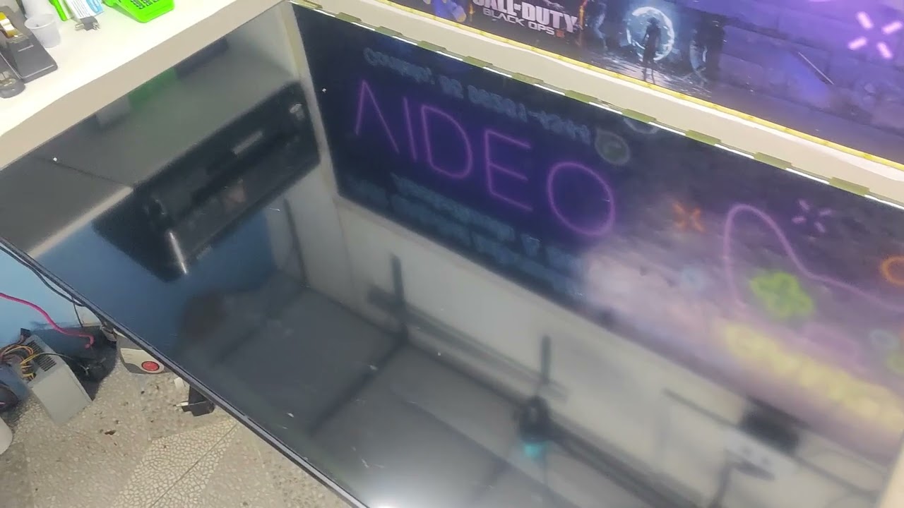 Tv Samsung UN50AU8000G! Trocando as barras de leds! Segura na mão de Deus e vai...
