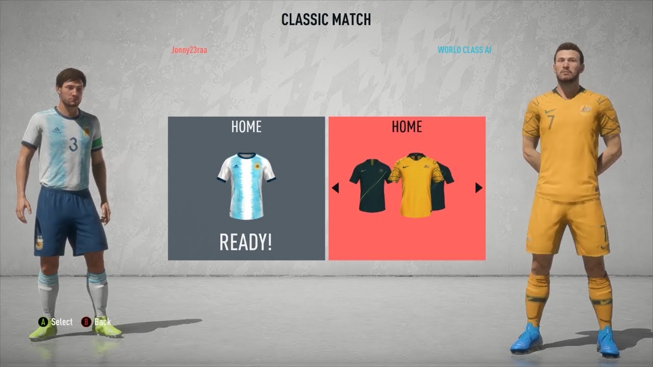 FIFA 20 | INTERNATIONAL TEAMS AND KITS