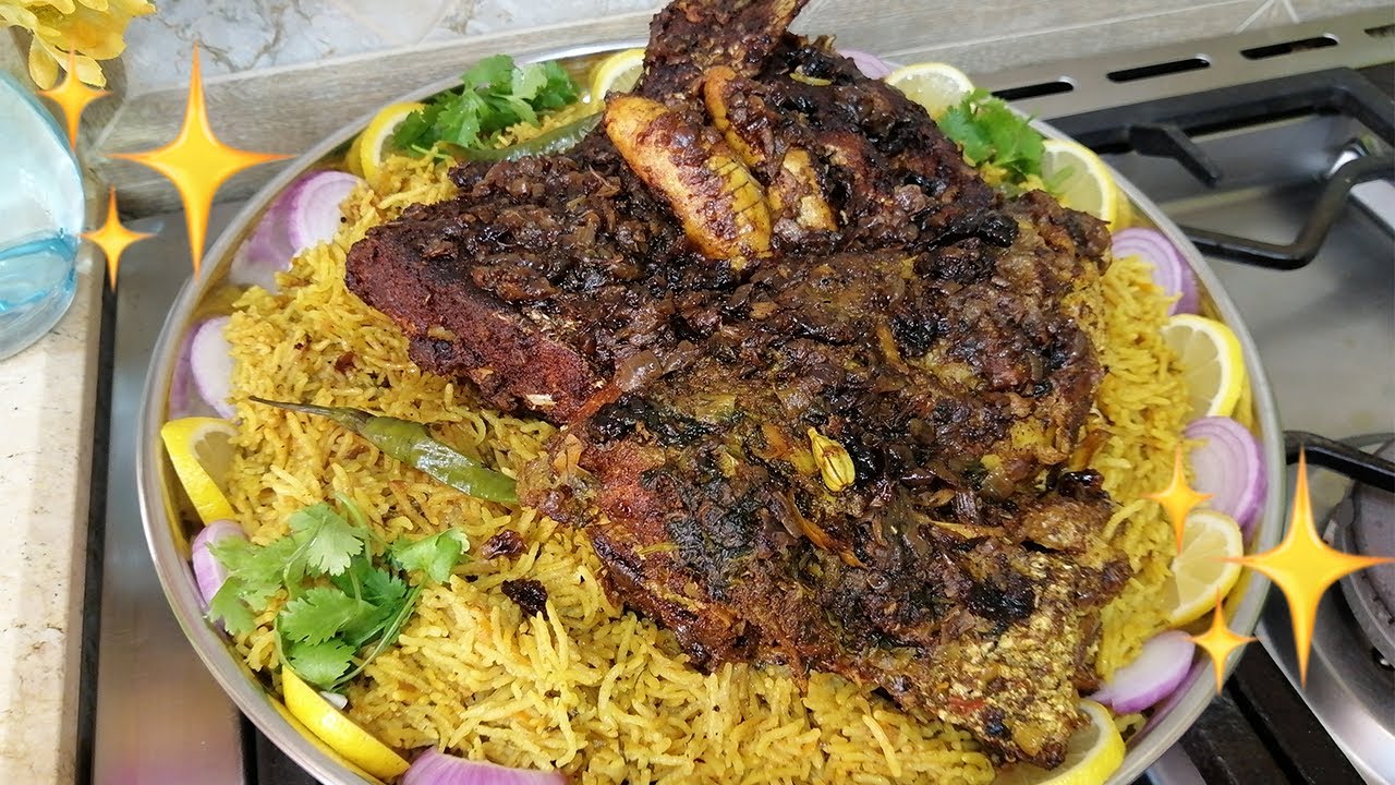 مجبوس سمك بحريني على اصولوو