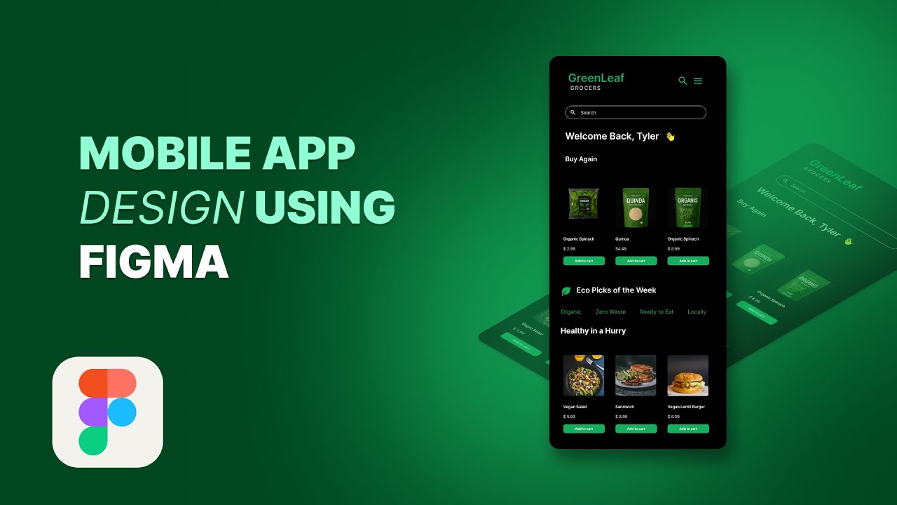 Create Mobile App Design In Figma Tutorial In Hindi