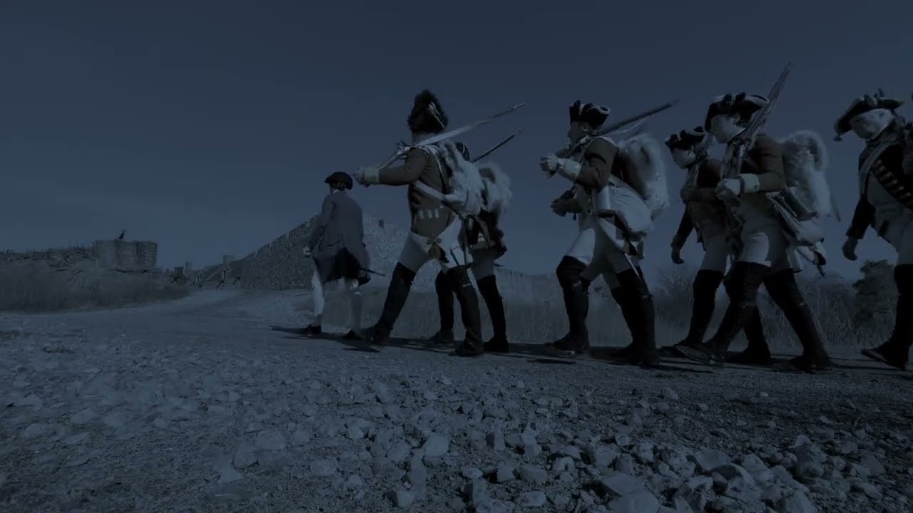 The British Garrison is Reinforced