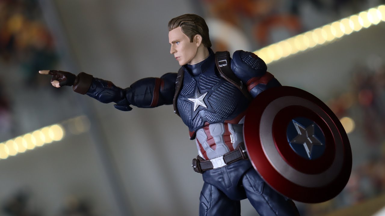 MAFEX Captain America Avengers Endgame Review Español