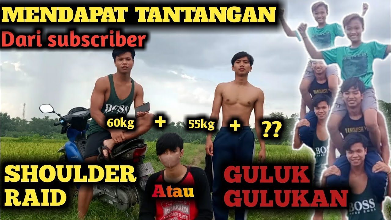 SHOULDER RIDE CHALLENGE lucu gila🤣