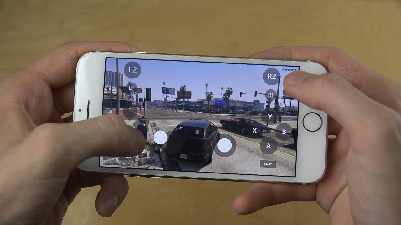 GTA 5 iPhone 7 NVIDIA GameStream Moonlight App Stream Gameplay Review!