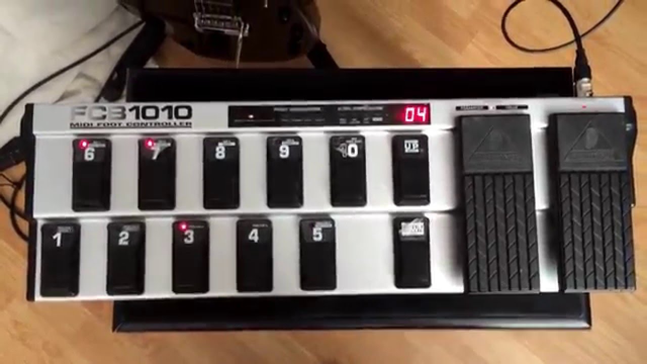 Behringer FCB1010 with Uno4Kemper & Kemper Profiler Amp over EtherCon (ethernet) connection