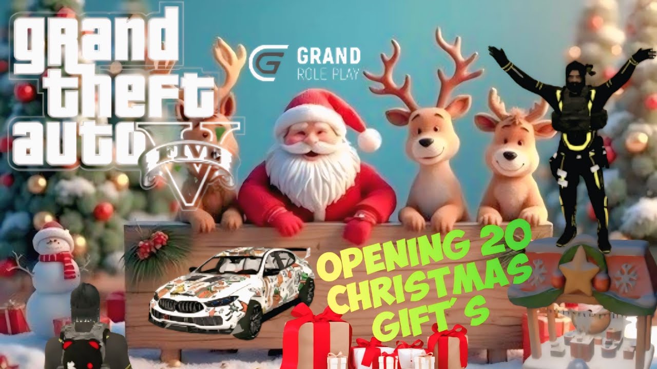 This Christmas Gifts Was Awesome 😲 | My Trick Worked in Gta5 GrandRp 