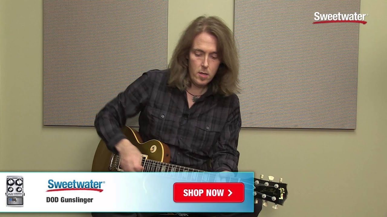 DOD Gunslinger MOSFET Distortion Pedal Review by Don Carr