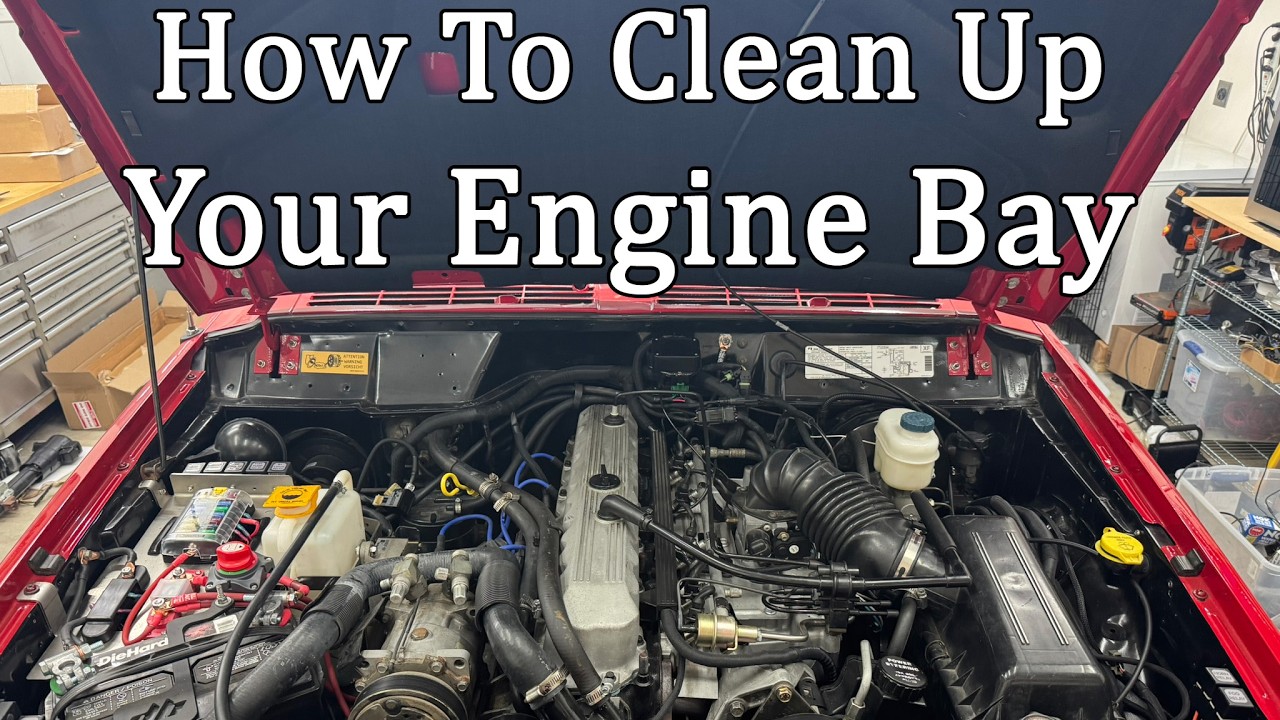 How To Clean Up Your Engine Bay (Jeep XJ & Beyond)