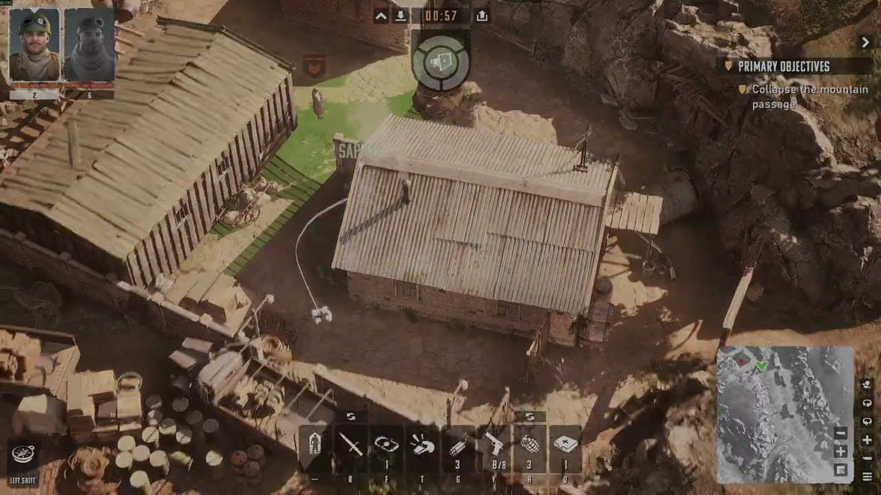 Commandos Origins DLC 2. Operation Athena